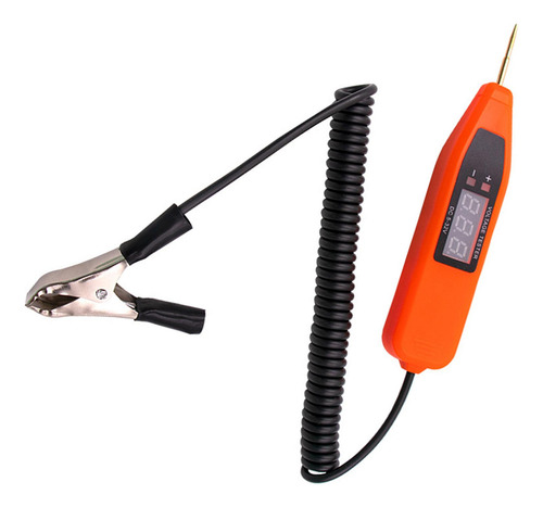Pluma De Prueba Eléctrica Del Probador Del Circuito Naranja