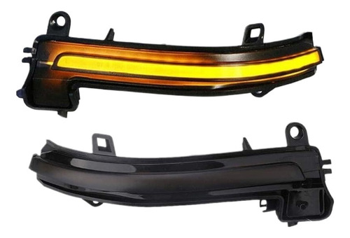 2 Luces Led De Giro Espejo Retrovisor Dinámico Bmw Ambar