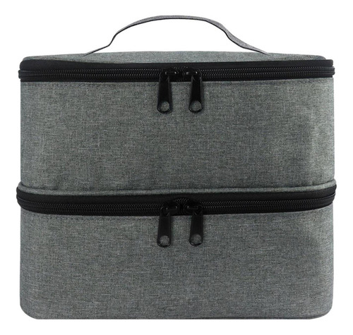 Kit De Maquillaje Bolsa De Cosmeticos Doble Capa Bolsa Mujer