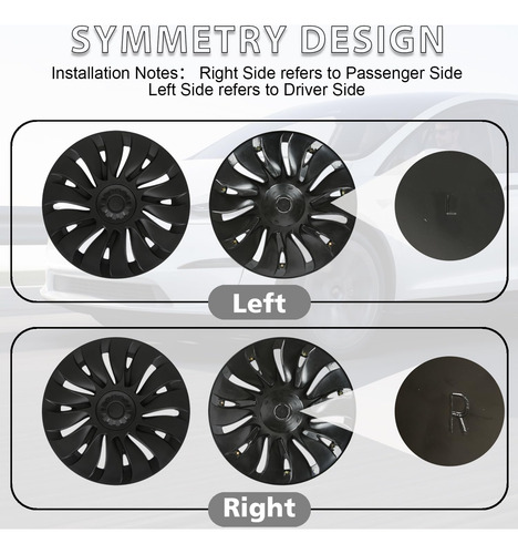 Fundas De Rueda Siglin Para Tesla Model Y, 19 Pulgadas, 2024