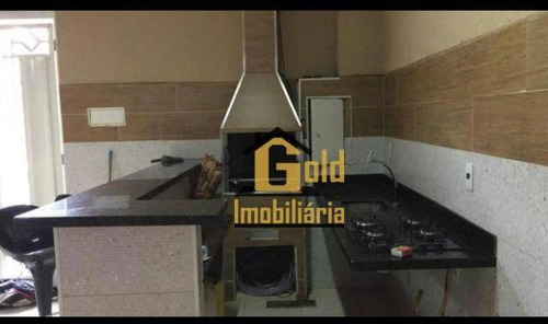 Casa Com 2 Dormitórios Para Venda, 105 M² Por R$ 230.000,00/ - Jardim Ouro Branco - Ribeirão Preto/sp - Ca0828