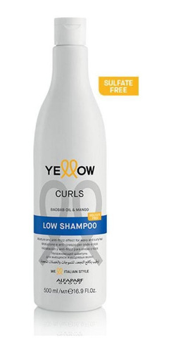 Kit 4 Produtos Para Cabelos Cacheados Yellow Curls