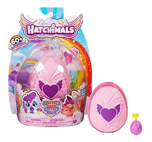 Hatchimals Colleggtibles, Playdate Pack Con Egg Playset, 4 P