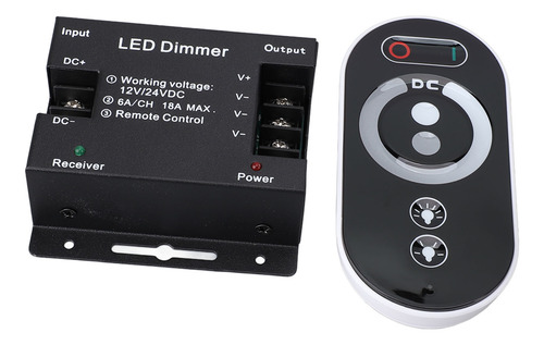 Atenuador Led Con Control Remoto Rf, Atenuación Continua