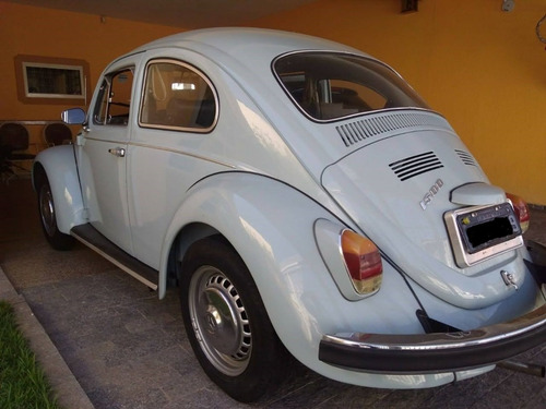 Fusca - Placa Preta - Raridade