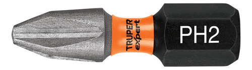 Estuche Con 5 Puntas De Cruz Ph2 Largo 1'' Truper 103022