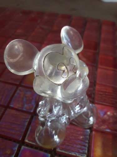 Botellita Antigua De Perfume Mickey Mouse Disney 7x6cm