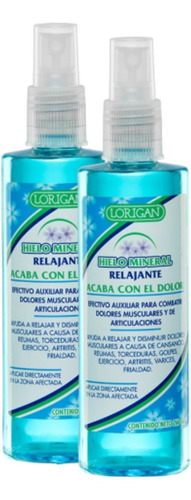 Hielo Mineral Relajante Contra Dolor Florigan 260ml Pack 2 