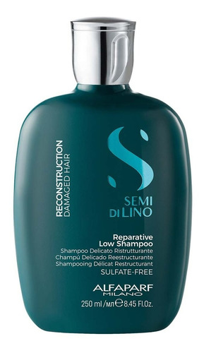 Shampoo Reconstruccion Cabello Dañado Semi Di Lino Alfaparf