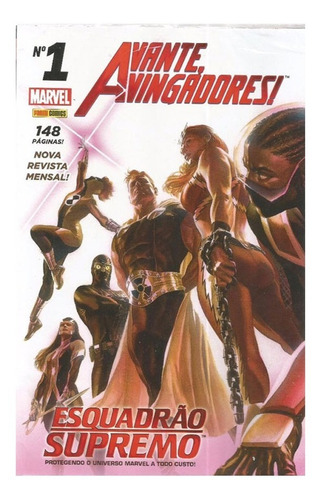 Avante Vingadores 1 Esquadrão Supremo Marvel Panini Comics