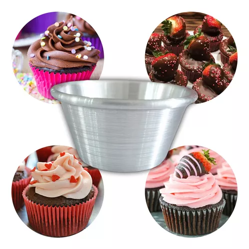4 formas de hornear con moldes de silicona para cupcakes