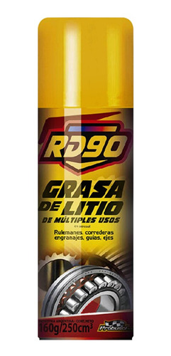 Grasa Litio Spray Blanca Multiuso 160 Gr