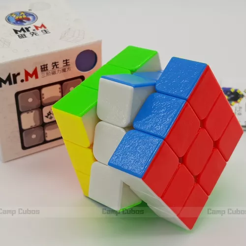 Cubo Mágico Magnético Shengshou Mr.M 3x3x3