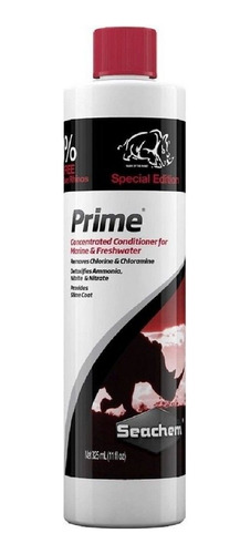 Anticloro E Condicionador Prime 250ml + Bonus 30% - Seachem 