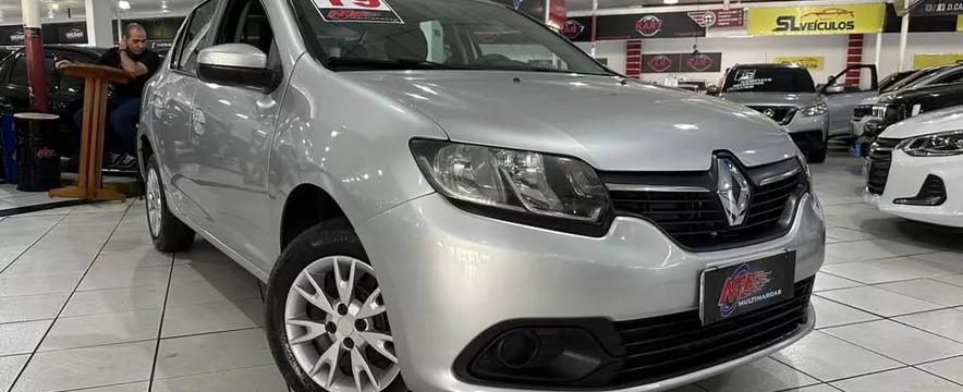 Renault Logan 1.0 Expression Sce Flex Completo Só 48.100 Km