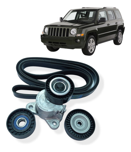 Kit Correa Accesorio Tensor Jeep Patriot 2007/2017