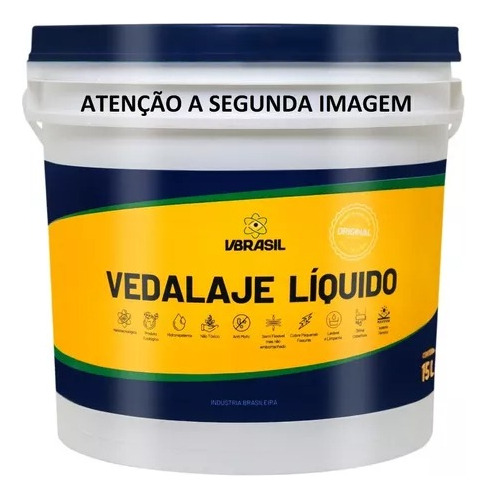 Vedalaje 15l Vbrasil Impermeabilizante Para Parede