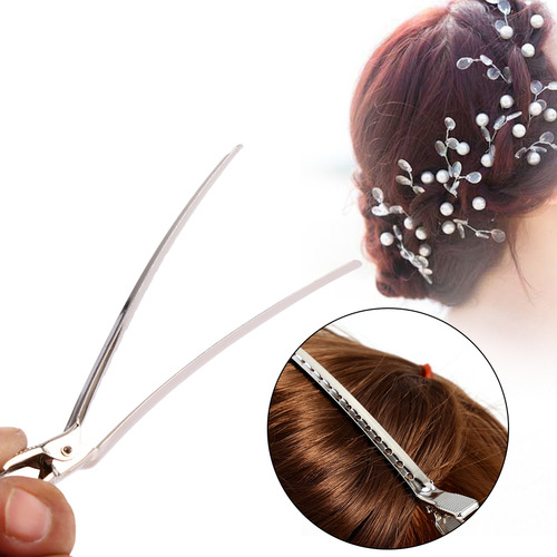 Ba Juego De 10 Broches Para El Pelo, Plateados,