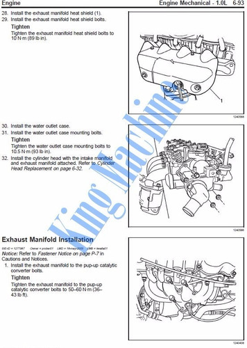 Manual Taller-reparacion Motor Chevrolet Spark 2005-2009 *