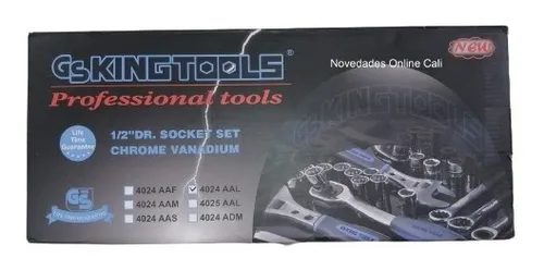 Juego De Rache De 1/2 Herramientas Kingtools Profesional