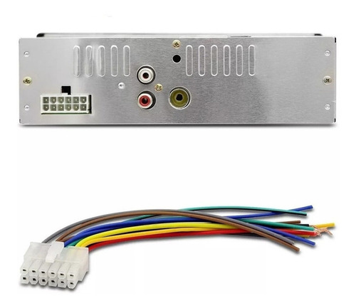 Som Automotivo E-tech Imports Light Com Usb Bluetooth E Leitor De Cartão Sd