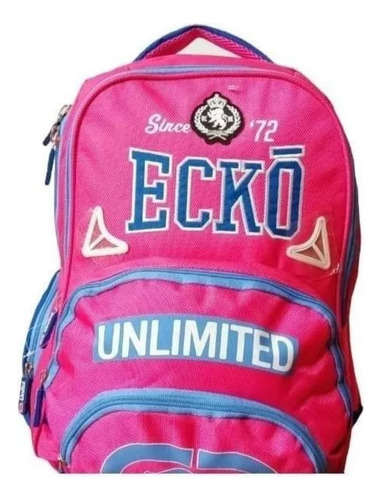 Mochila Ecko Unlimited Premium Rosa Original