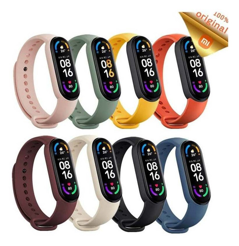 Imagen 3 de 3 de Correa Banda Pulsera Para Xiaomi Mi Band 5 Band 6 Oferta
