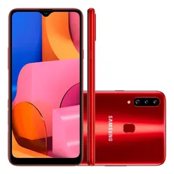 Comprar Samsung Galaxy A20s 32gb 3gb Ram Vermelho - Excelente no Mercado Livre