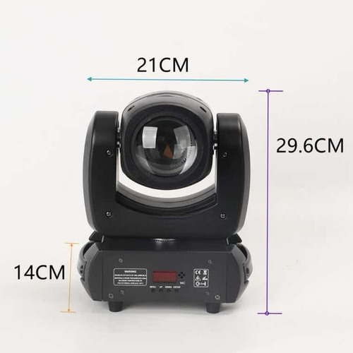 Cabeza Movil 100w Beam + Spot Robotica Rgbw Dj Escenario