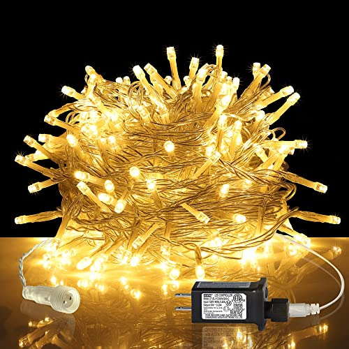 Weillsnow 200 Luces Led Navideñas De 66 Pies, Enchufables 8