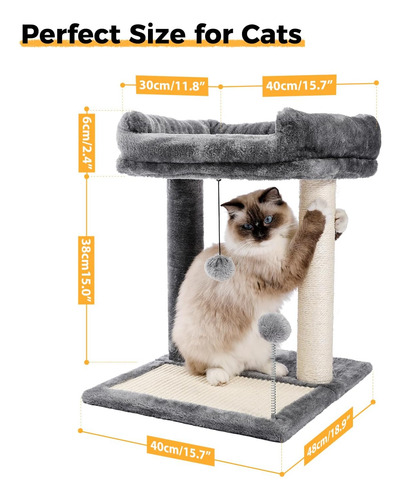 Cama Rascadora Pawz Road Cat, Con Almohadilla Suave...
