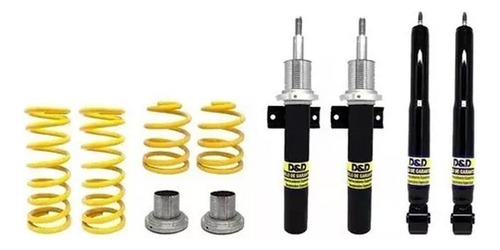 Kit Suspensão Regulagem Rosca Sandero Logan Black Friday