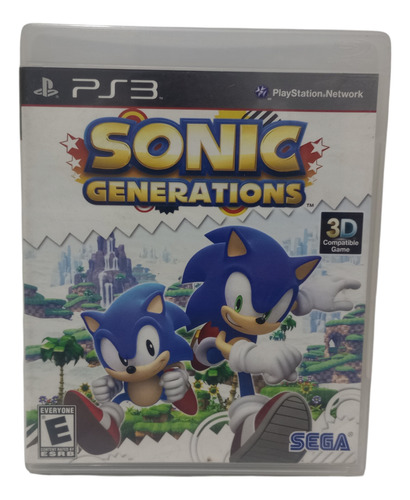 Sonic Generations Ps3 Físico Original (Reacondicionado)