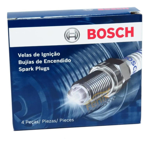Imagem 2 de 2 de Jogo 4 Velas Iridium Bosch Mercedes Benz Sl600 1993 À 1995