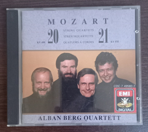 Mozart String Quartets 21 & 22 Alban Berg Quartett 