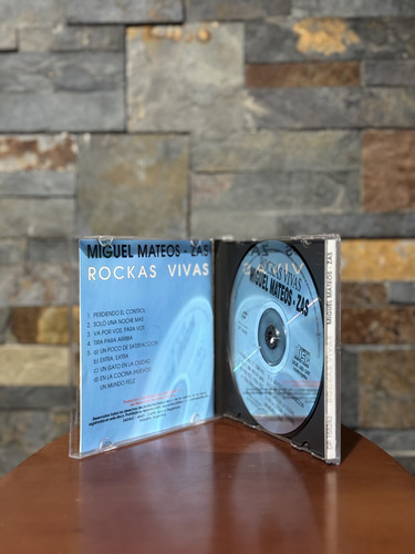 Cd Miguel Mateos Zas Rockas Vivas (ed. 1994 Arg) (Usado)