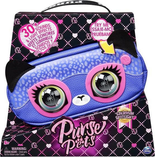 Purse Pets Cangurera Con Sonido Y Luz 6066544