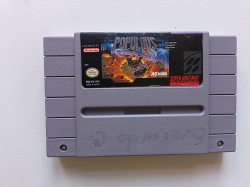 Juegos De Nintendo Snes 100% Original No Repro Ni Reacondici (Usado)