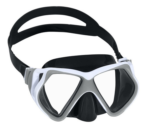 Goggles Adulto Natación Vidrio Templado 14 Años Proteccionuv Color Blanco