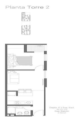 Departamento Monoambiente En Rosario