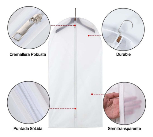 S Bolsas Protectoras A Prueba De Polvo Para Ropa, 10 Piezas