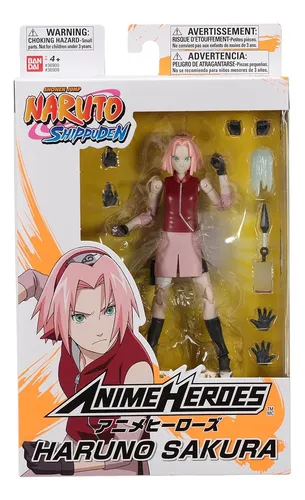 Figura Haruno Sakura De Naruto Shippuden Anime Heroes Bandai
