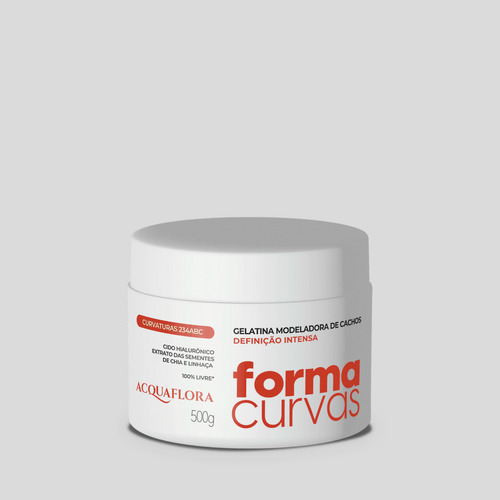 Kit Acquaflora Forma Curvas Sh Creme Ondas Gelatina Intensa