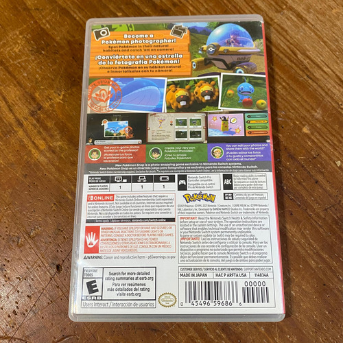 New Pokémon Snap Standard Edition Nintendo Switch Físico (Usado)