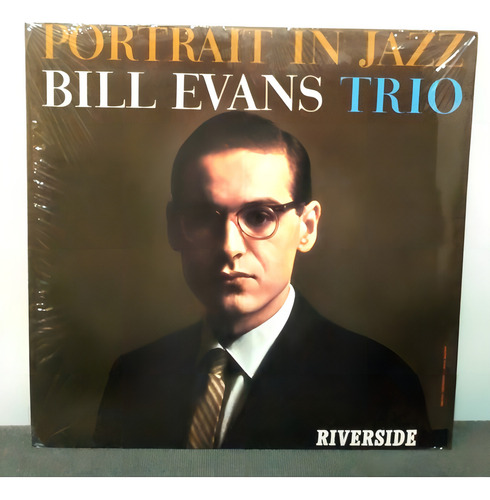 Lp Bill Evans Trio - Portrait In Jazz - Riverside Ojc (novo)