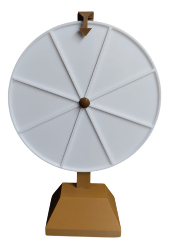 Ruleta Multipropuestaideal Educación/sorteos Marrón Y Blanco