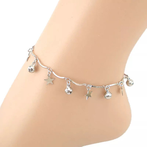 Nn Pulseira De Tornozeleira Oh Para Mulheres, Descalças,