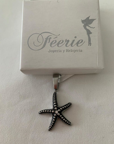 Dije Estrella De Mar Acero Quirurgico