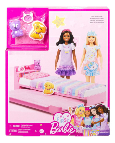 Playset Hora De Dormir Minha Primeira Barbie Mattel