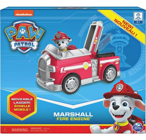 Paw Patrol - Marshall Y Su Vehiculo 